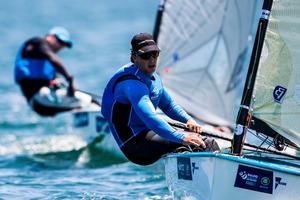 Finn class - Sailing World Cup Melbourne photo copyright Pedro Martinez / Sailing Energy / World Sailing taken at  and featuring the  class