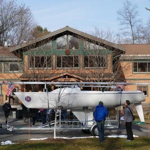 First Clagett Boat Grant Program Sonar at Y-Knot photo copyright Karen Miller taken at  and featuring the  class