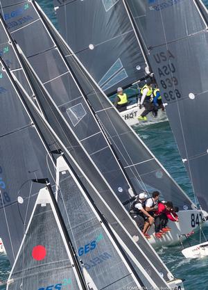 2016 Melges 24 World Championship - Miami - Day 5 photo copyright Bombarda Racing - Carlo Borlenghi taken at  and featuring the  class