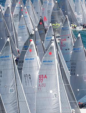 2016 Melges 24 World Championship - Miami - Day 5 photo copyright Bombarda Racing - Carlo Borlenghi taken at  and featuring the  class