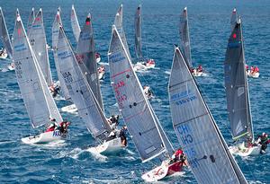 2016 Melges 24 World Championship - Miami - Day 5 photo copyright Bombarda Racing - Carlo Borlenghi taken at  and featuring the  class