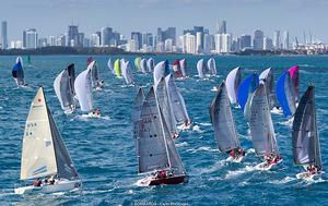 2016 Melges 24 World Championship - Miami - Day 5 photo copyright Bombarda Racing - Carlo Borlenghi taken at  and featuring the  class