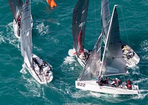 2016 Melges 24 World Championship - Miami - Day 5 photo copyright Bombarda Racing - Carlo Borlenghi taken at  and featuring the  class