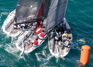 2016 Melges 24 World Championship - Miami - Day 5 photo copyright Bombarda Racing - Carlo Borlenghi taken at  and featuring the  class