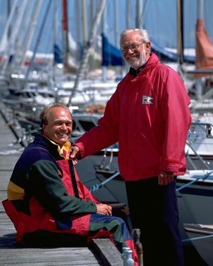 Jesper Bank and Paul Elvstrom photo copyright SW taken at  and featuring the  class