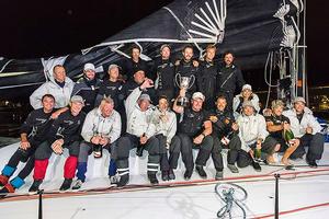 Delighted crew - Rolex Sydney Hobart Yacht Race photo copyright Andrea Francolini taken at  and featuring the  class