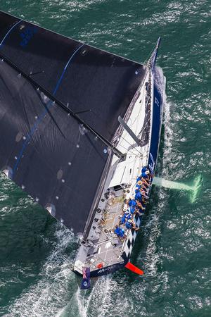 Strap in for an awesome ride with Peter Harburg's modified VO70, Black Jack. - SOLAS Big Boat Challenge photo copyright Andrea Francolini taken at  and featuring the  class