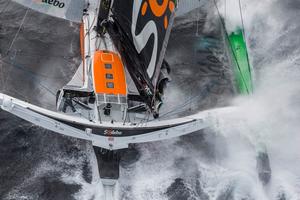Thomas Coville set to secure spectacular new record photo copyright Jean-Marie Liot / DPPI / Sodebo taken at  and featuring the  class