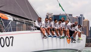 UBOX-Dongfeng Race Team gears up for Rolex Sydney Hobart Yacht Race photo copyright Andrea Francolini /Ubox-Dongfeng Race Team taken at  and featuring the  class