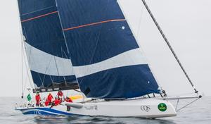 Ludde Ingvall's recently revamped 100-ft Maxi CQS endured a slow last leg down the Derwent River - Rolex Sydney Hobart Yacht Race photo copyright  Rolex/Daniel Forster http://www.regattanews.com taken at  and featuring the  class