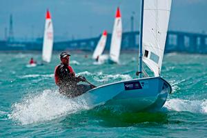Full day of competition at the Sailing World Cup Melbourne photo copyright Sport the Library http://www.sportlibrary.com.au taken at  and featuring the  class