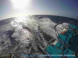 Day 61 – Nandor Fa – Spirit of Hungary – Vendée Globe photo copyright Nandor Fa / Spirit of Hungary / Vendée Globe taken at  and featuring the  class