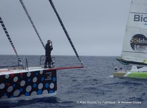 Day 51 – Alan Roura (La Fabrique) – Vendée Globe photo copyright Alan Roura / La Fabrique / Vendée Globe taken at  and featuring the  class