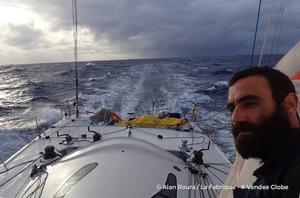 Day 52 – Alan Roura (La Fabrique) – Vendée Globe photo copyright Alan Roura / La Fabrique / Vendée Globe taken at  and featuring the  class