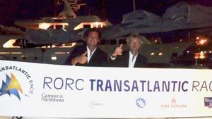 After 18 days of the race, Ben Harris and James Heald are proud to have completed the race in Grenada - RORC Transatlantic Race photo copyright Louay Habib / RORC taken at  and featuring the  class