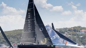 Day 1 - Rolex Sydney Hobart Yacht Race photo copyright Quinag taken at  and featuring the  class