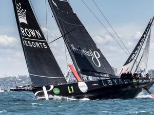 Day 1 - Rolex Sydney Hobart Yacht Race photo copyright Quinag taken at  and featuring the  class