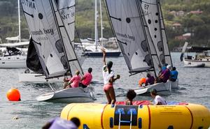 Lay Day fun with the Nonsuch Bay RS Elite Challenge photo copyright Paul Wyeth / www.pwpictures.com http://www.pwpictures.com taken at  and featuring the  class