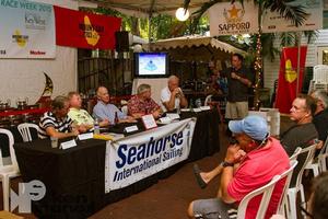 Post-race seminars at the Waterfront Brewery add education and expert panel discussions to the event. photo copyright Ken Staneck taken at  and featuring the  class