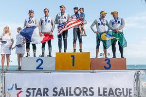 Podium - 2016 Star Sailors League Finals photo copyright  Martinez Studio / Star Sailors League taken at  and featuring the  class