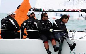 Can Carlo Alberini make it a 3-peat in the J/70's? photo copyright  Max Ranchi Photography http://www.maxranchi.com taken at  and featuring the  class