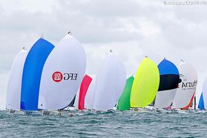 2016 Melges 24 World Championship - Miami - Day 4 photo copyright  Pierrick Contin http://www.pierrickcontin.fr/ taken at  and featuring the  class