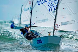 Full day of competition at the Sailing World Cup Melbourne photo copyright Sport the Library http://www.sportlibrary.com.au taken at  and featuring the  class