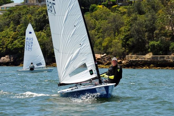 Five-time defending champ Mark Jackson - Henning Harders OK Dinghy Nationals © Bruce Kerridge