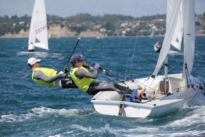 Mens 470 - Oceanbridge NZL Sailing Regatta - Day 2 &copy;  Will Calver - Ocean Photography http://www.oceanphotography.co.nz/