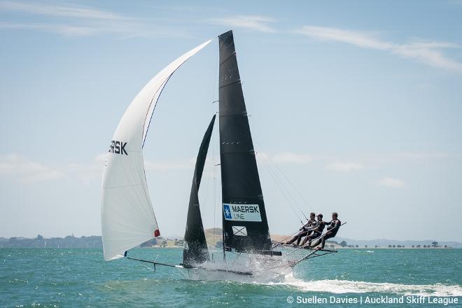 Day 2 - 18ft Skiff NZ Championship, February 5, 2017 © Suellen Davies / Auckland Skiff League