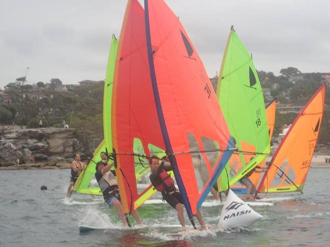 Slalom action aplenty in tricky 5 - 12 knots. - 40th Anniversary Windsurfer One Design Class National Championships © Windsurfer Class Association of Australia