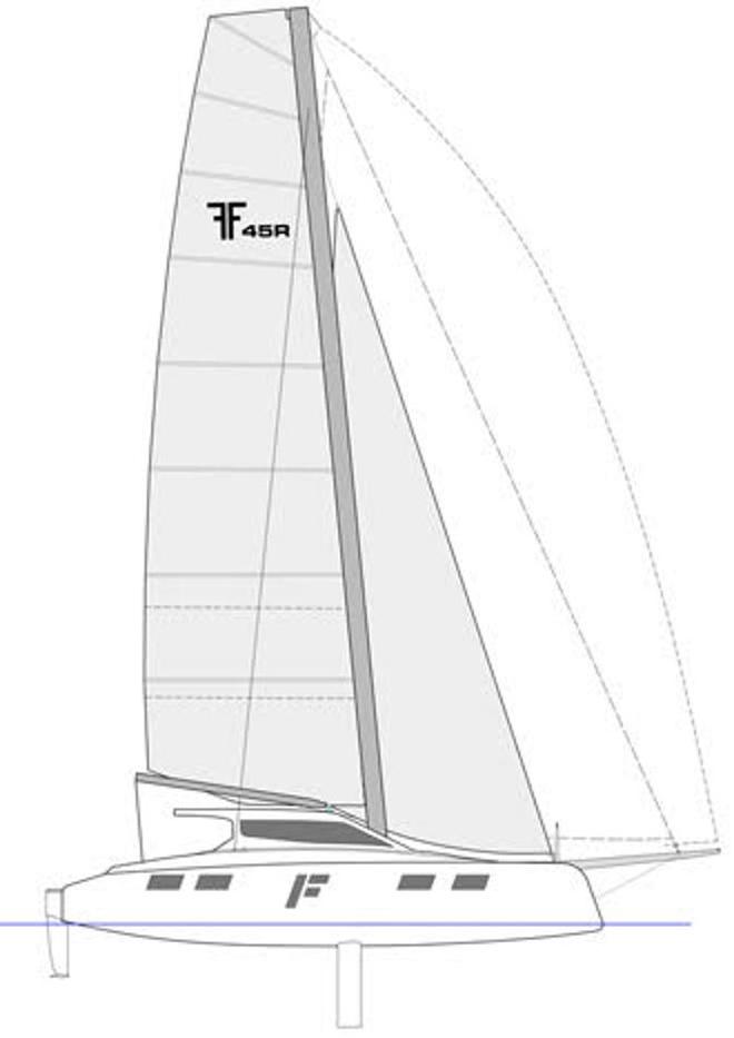 F-45 catamaran © Farrier Marine