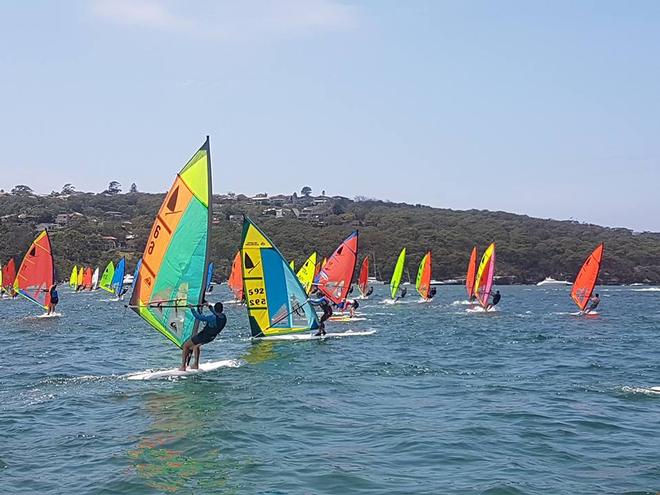 Marathon Action - 40th Anniversary Windsurfer One Design Class National Championships © Windsurfer Class Association of Australia