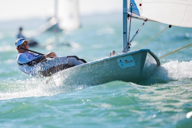 Erika Reineke (Ft. Lauderdale, Fla.), Women’s Laser Radial. - World Cup Series Miami 2017 © Jen Edney / US Sailing Team