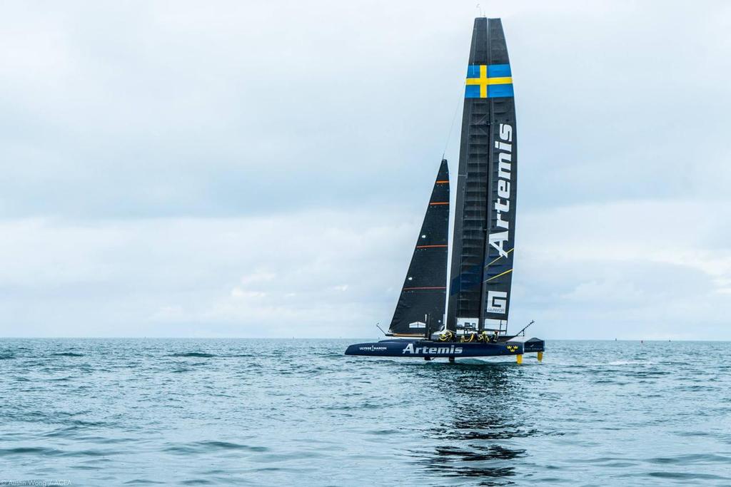 Artemis Racing (SWE) - America's Cup Practice racing in AC45-S -, January 2017 photo copyright Americas Cup Media www.americascup.com taken at  and featuring the  class