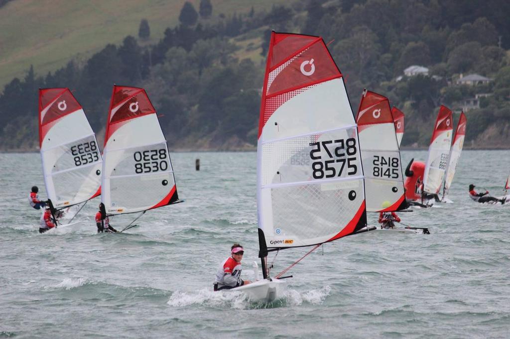 Day 2 - Forward Sailing New Zealand O'pen Cup - Otago Harbour January 2017 © O'pen BIC New Zealand