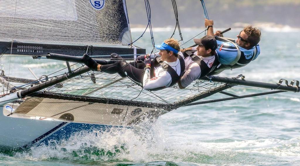  - Race 4 - 18ft Skiffs Australian Championship, January 30, 2017 © Michael Chittenden 