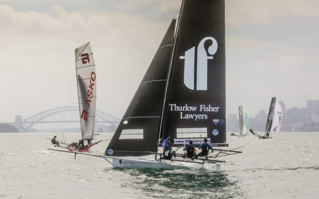  - Race 4 - 18ft Skiffs Australian Championship, January 30, 2017 © Michael Chittenden 