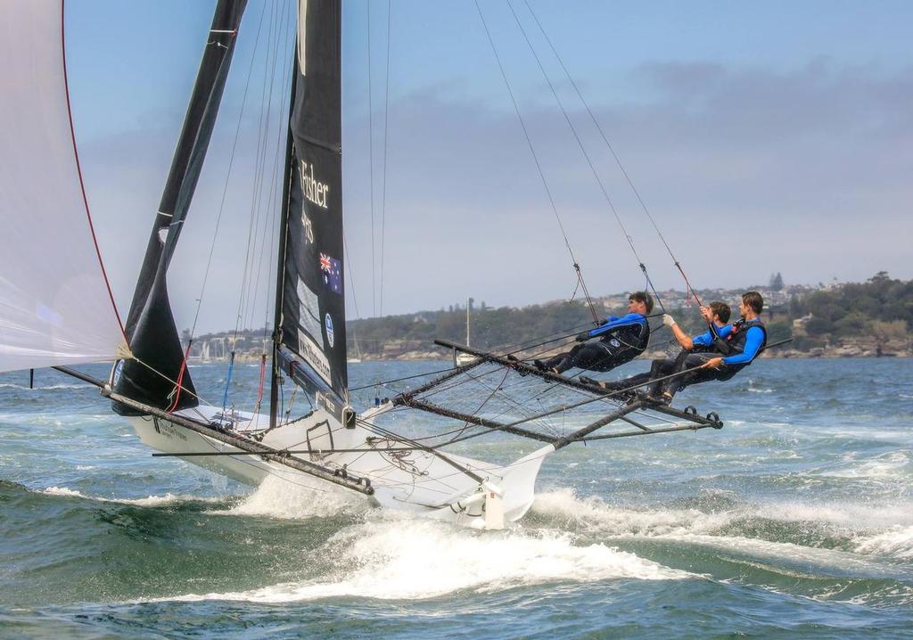 - Race 4 - 18ft Skiffs Australian Championship, January 30, 2017 © Michael Chittenden 