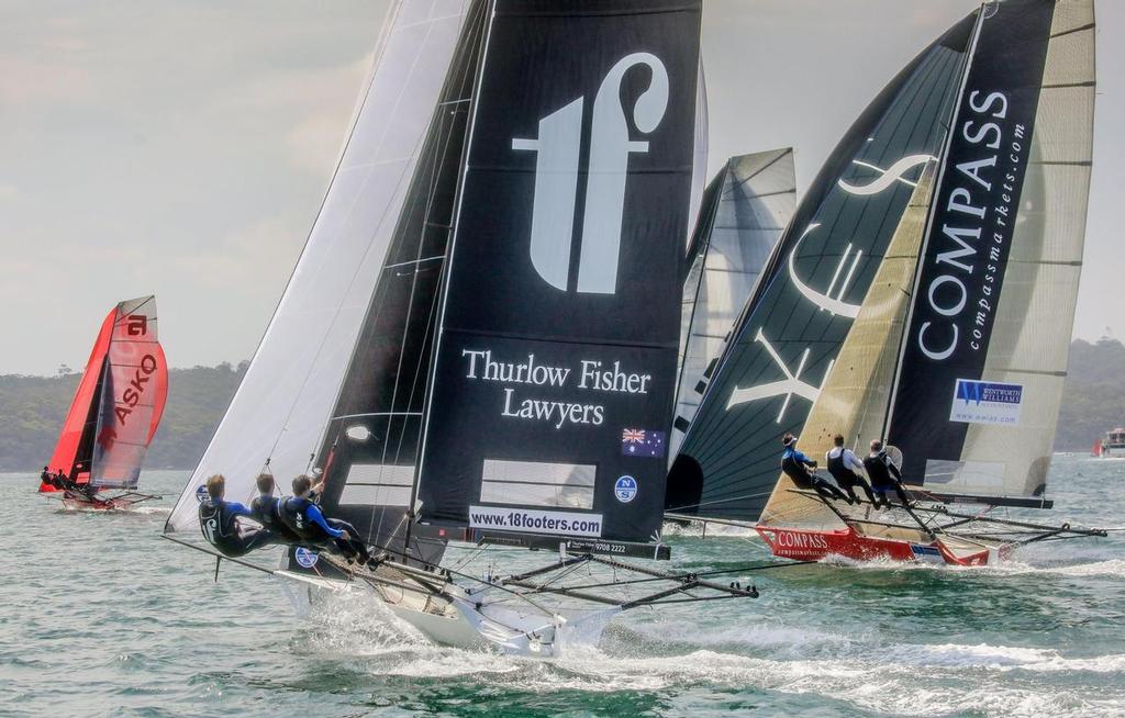  - Race 4 - 18ft Skiffs Australian Championship, January 30, 2017 © Michael Chittenden 