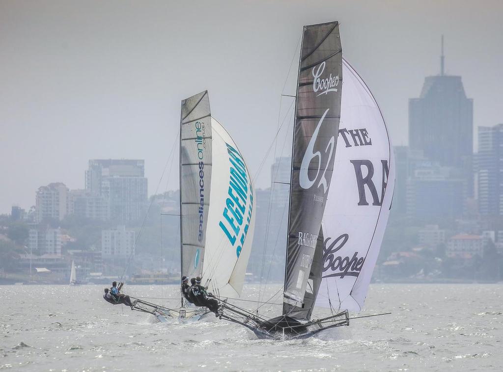 666 o - Race 4 - 18ft Skiffs Australian Championship, January 30, 2017 © Michael Chittenden 