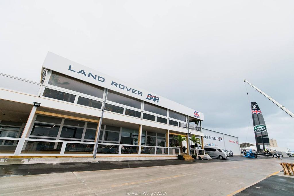 Land Rover BAR base and launch of the first AC50, February 6, 2017 photo copyright Americas Cup Media www.americascup.com taken at  and featuring the  class