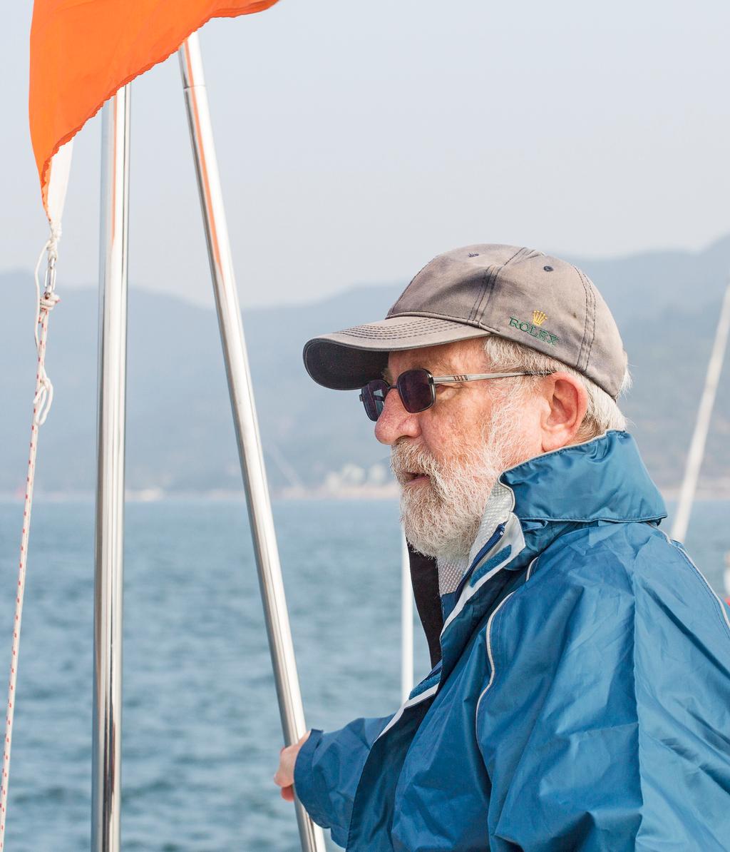 Race Office Arnie Lunty. Beneteau Four Peaks Race 2017 © Guy Nowell / ABC