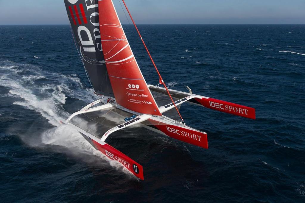 - IDEC Sport - Jules Verne Trophy attempt 2016/17 © IDEC Sport