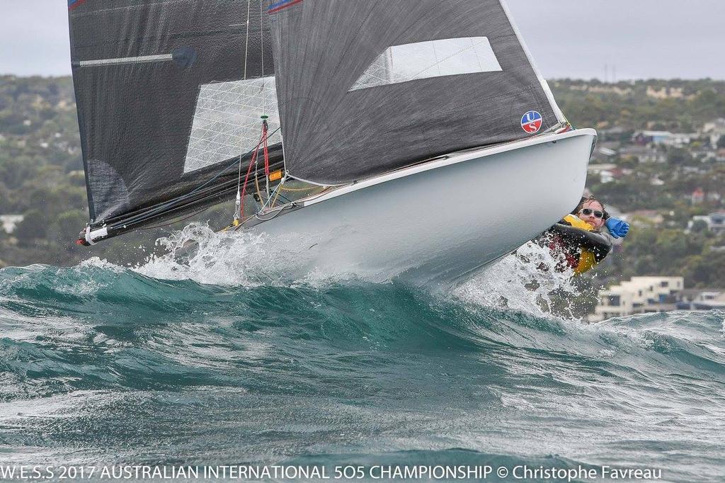 Michael Quirk and Reeve Dunne were fourth overall. - W.E.S.S Australian 505 Championship photo copyright Christophe Favreau http://christophefavreau.photoshelter.com/ taken at  and featuring the  class