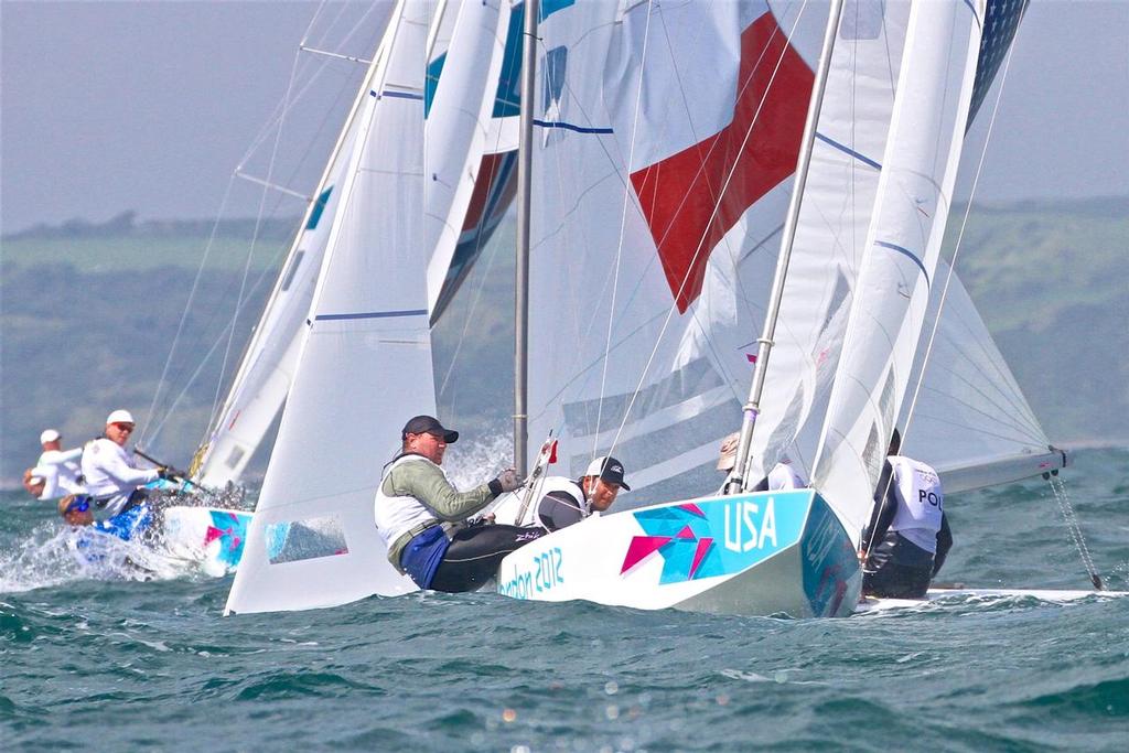 Mark Mendelblatt skippered the USA Star entry to 7th place in the London Olympics, he switched to the Nacra 17 for the 2016 Olympic campaign. photo copyright Richard Gladwell www.photosport.co.nz taken at  and featuring the  class