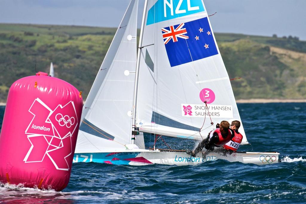 From the S-W Archives - Day 10 - NZL Mens 470 - 2012 Olympics photo copyright Richard Gladwell www.photosport.co.nz taken at  and featuring the  class