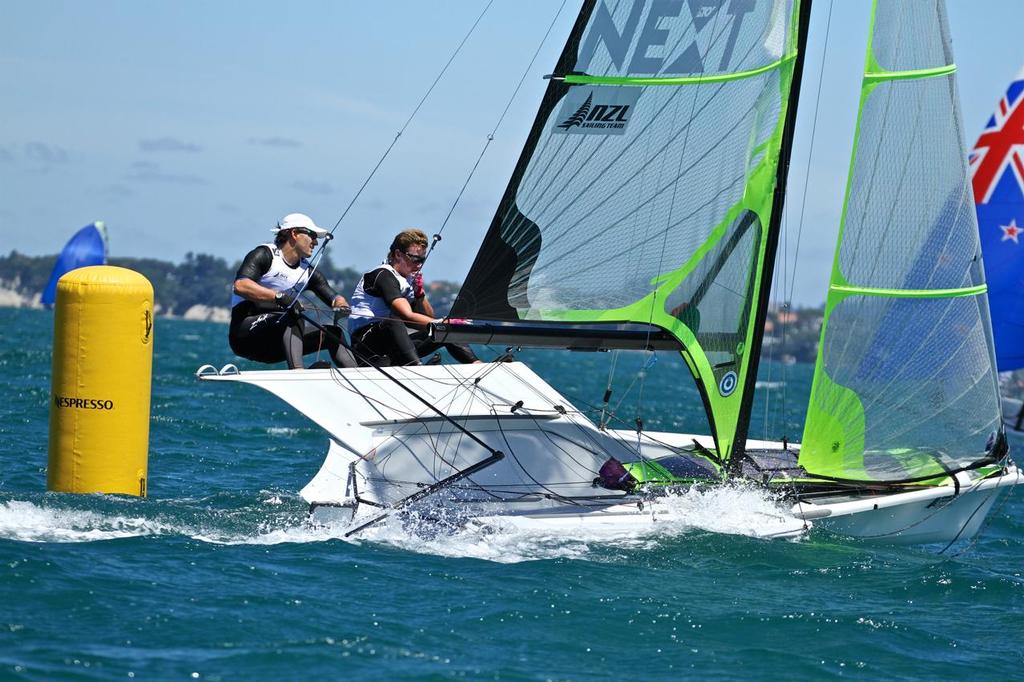 49er - Oceanbridge NZL Sailing Regatta - Day 1 photo copyright Richard Gladwell www.photosport.co.nz taken at  and featuring the  class