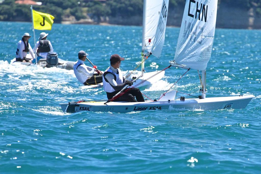 Laser - Oceanbridge NZL Sailing Regatta - Day 1 photo copyright Richard Gladwell www.photosport.co.nz taken at  and featuring the  class