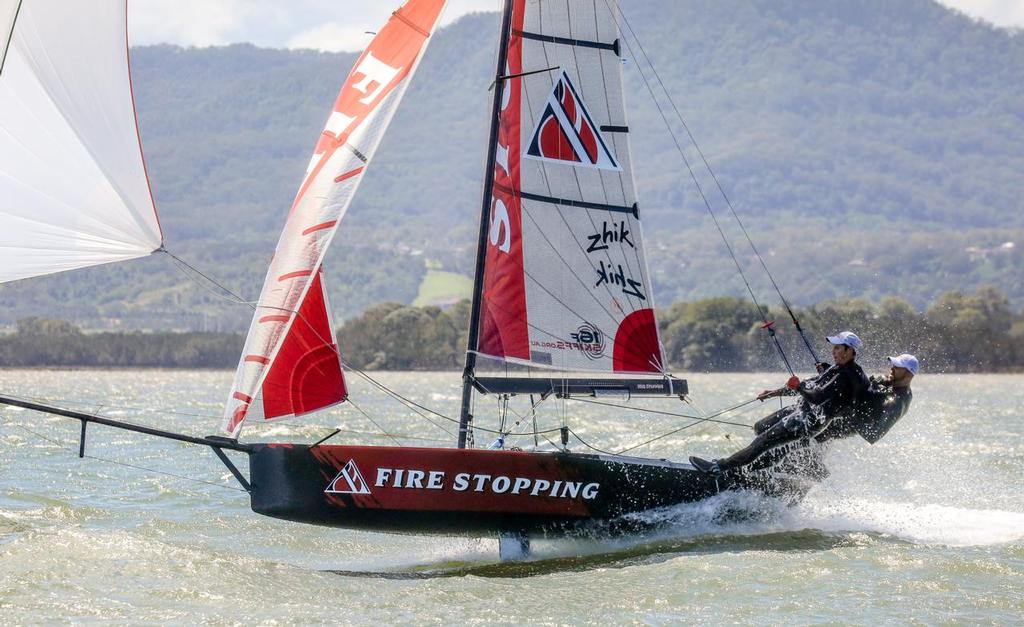  - 13ft and 16ft Skiff Australian Nationals, Illawarra Sailing Club, NSW © Michael Chittenden 